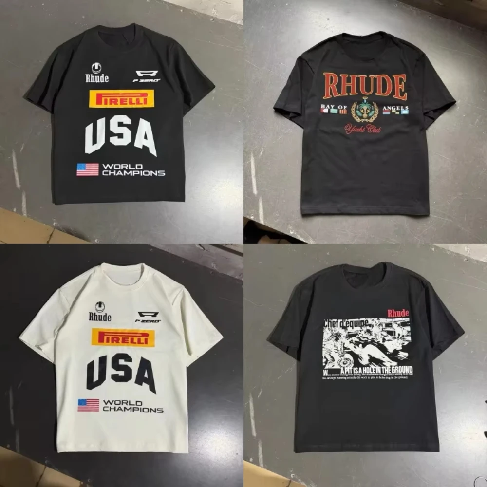 2026 Racing USA World Champions Graphic T Shirt Unisex Oversized Casual Motorsport Streetwear Short Sleeve Tee Fans Gift