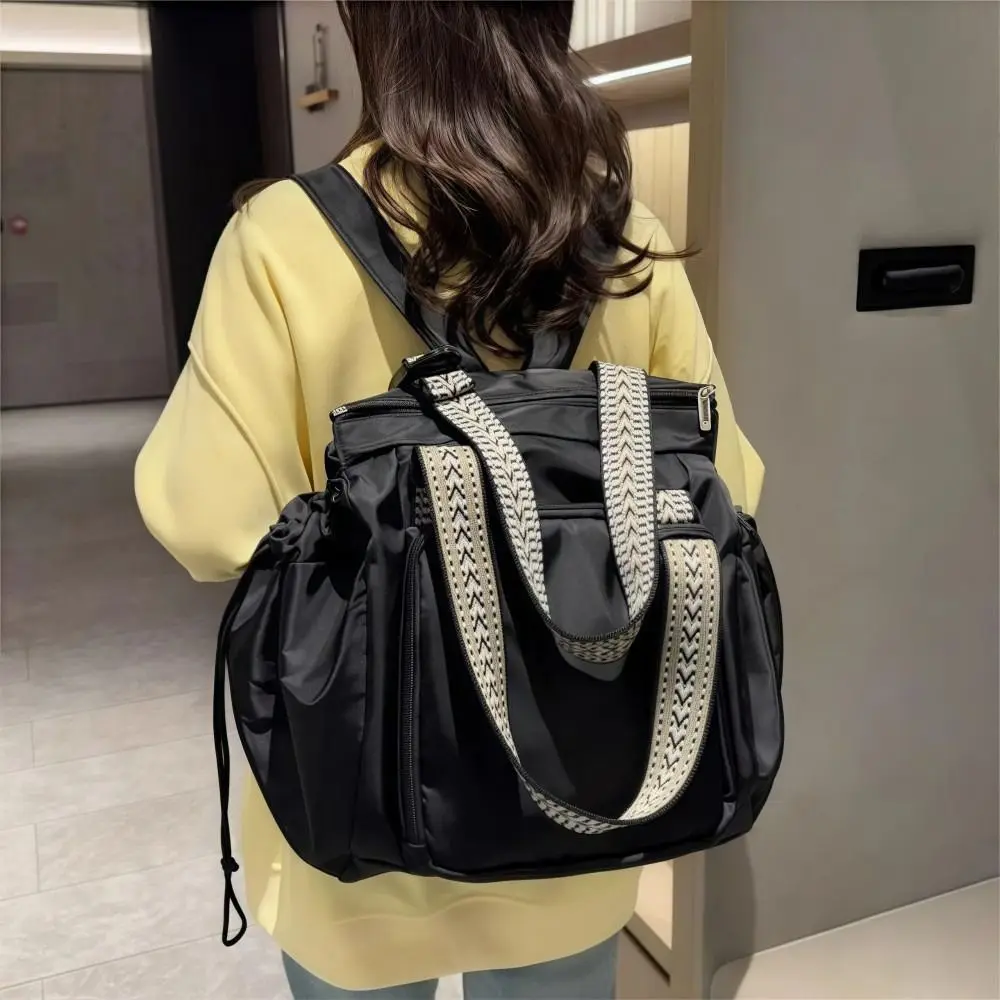 

New Multifunctional Travel Storage Bag Lightweight Cradle Design Mommy Bag Durable Oxford Cloth Women's Backpack Mother Outing