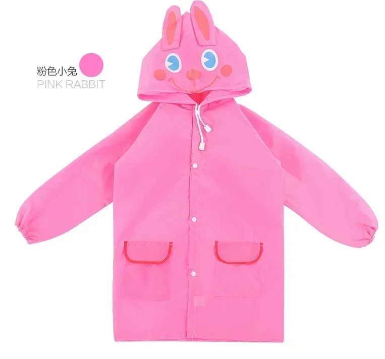 1 PC Kids Rain Coat Children Raincoat Rainwear/Rainsuit,Kids Waterproof Animal Raincoat