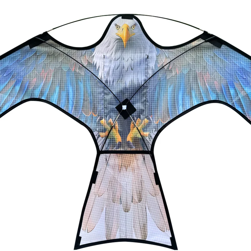 Outdoor Toys 47 Inch  Bird Scaring  Eagle Kite Good Flying For Garden/Orchard/ Farm