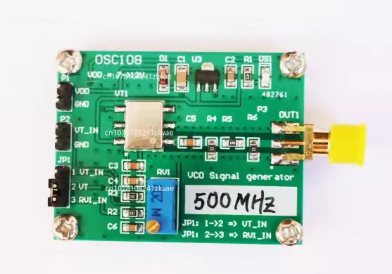 RF Microwave VCO voltage controlled oscillator 500MHz