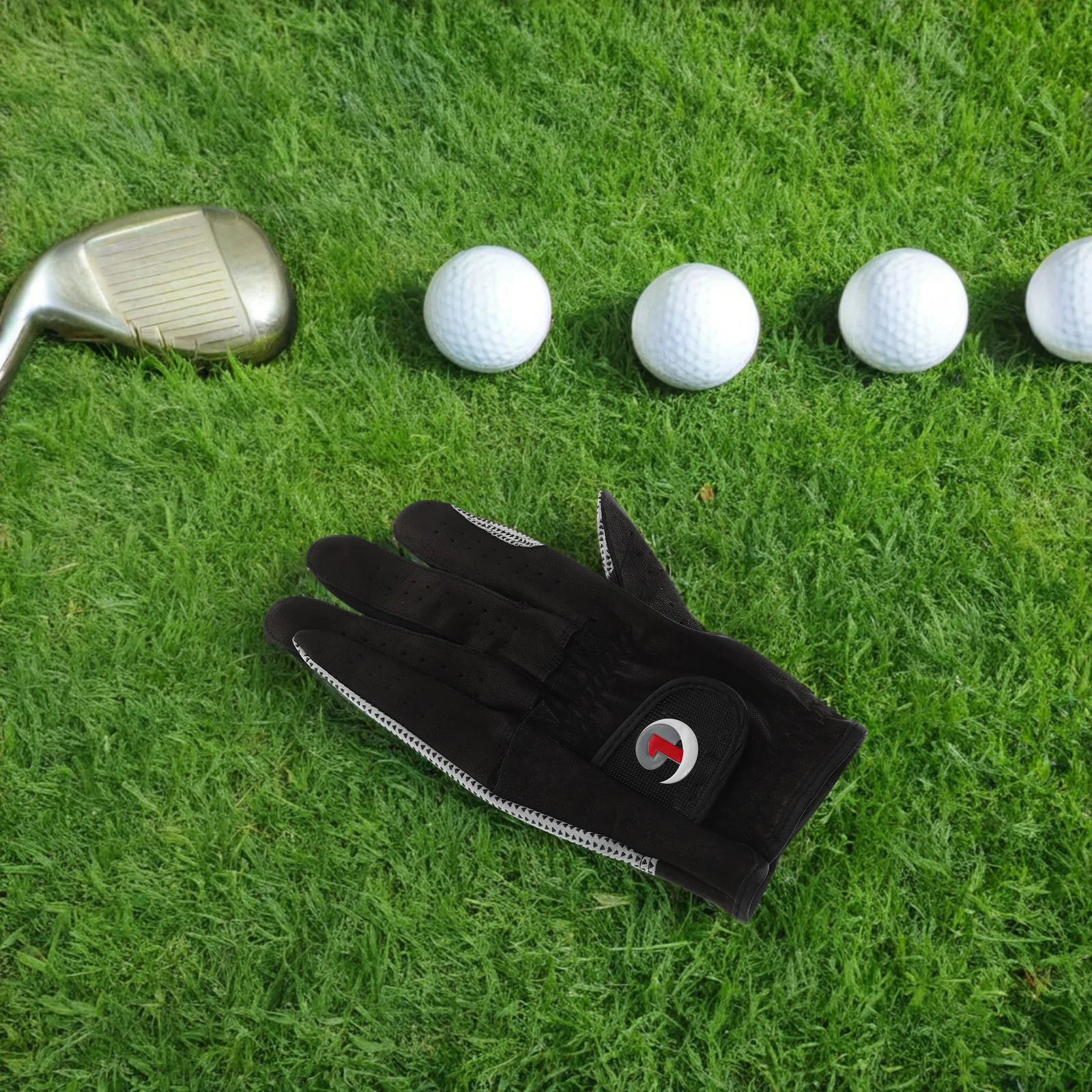 Mens Left Handed Golf Glove Lambskin Nonslip Grip Comfortable Outdoor Courses Size 26 Mens Left Handed Golf Glove