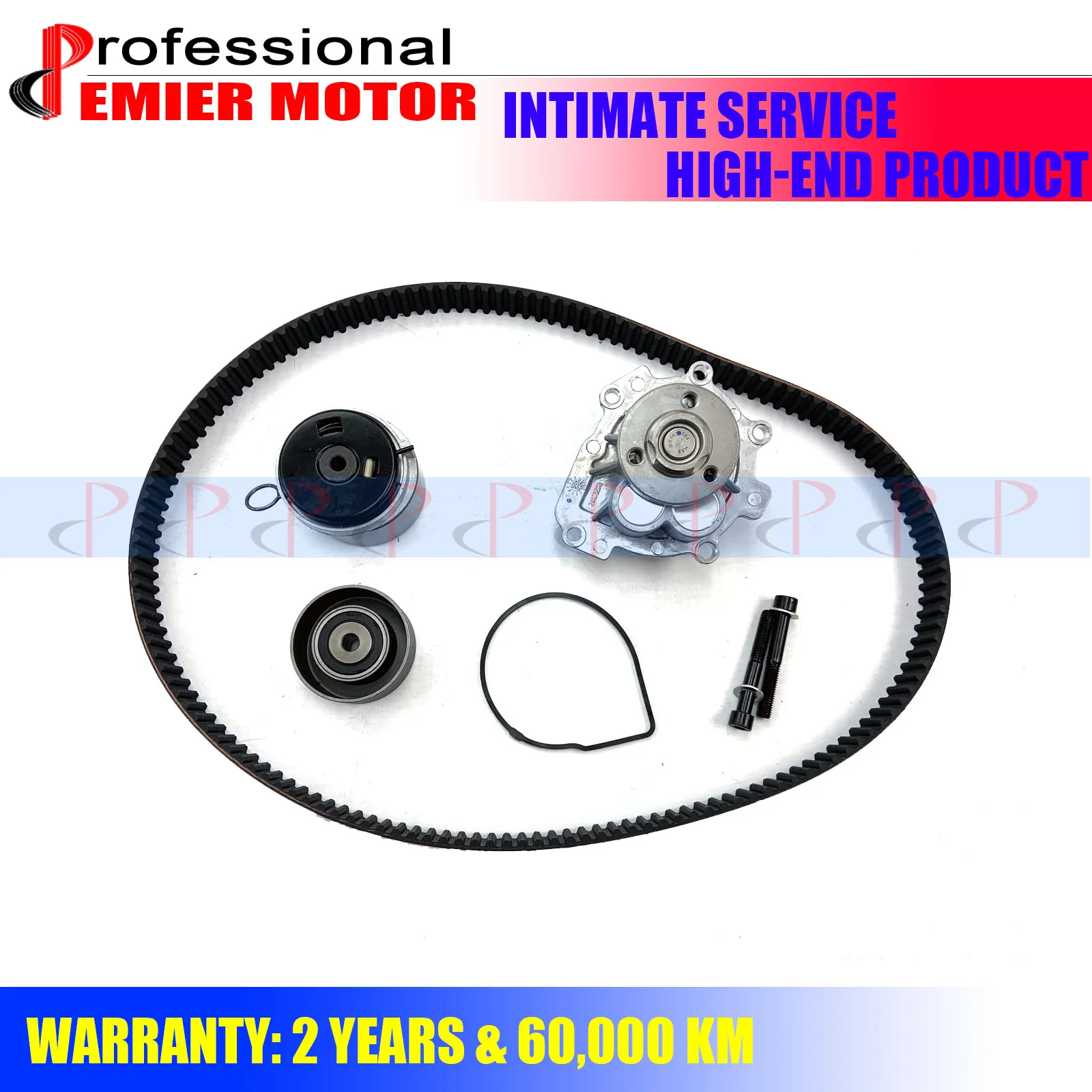 Timing Belt Water Pump Kit For Chevrolet Aveo Aveo5 Sonic Cruze Pontiac Saturn 1.6L 1.8L L4 DOHC 24405895 24422964 24436052