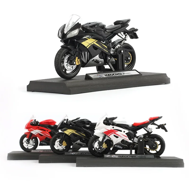 1:18 Yamaha Ducati Motorcycle Simulation Portable Alloy Diecast Mini Racing Toys Model Decorative For Kids Collection Gifts