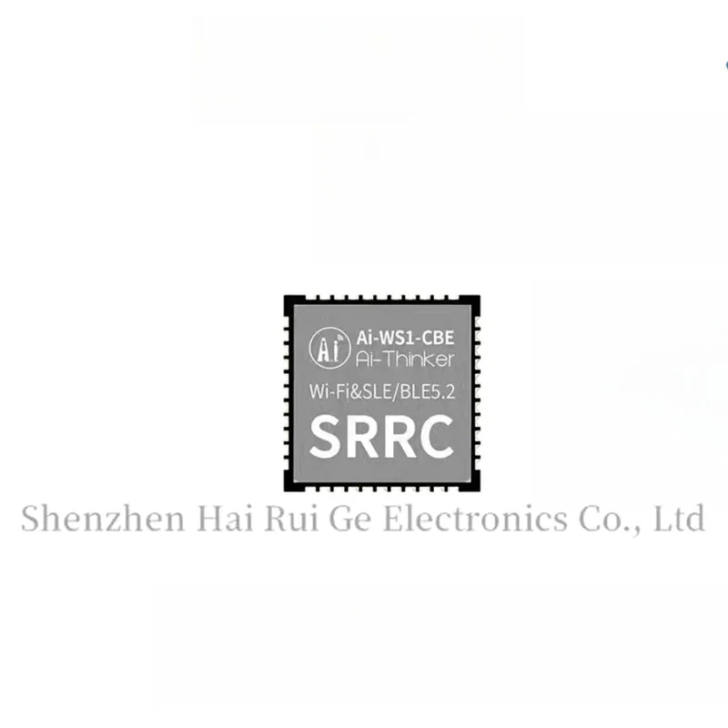 WiFi 6 BLE 5.2 SLE 1.0 Tri-Mode Module USB Interface Star Flash Network Card Ai-WS1-CBE