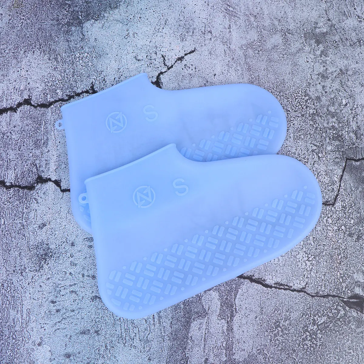 

1Pcs Silicone Shoe Covers Waterproof Anti-Skid Overshoes Elastic Flexible Mud Rain Protector for Food Servers Cooks
