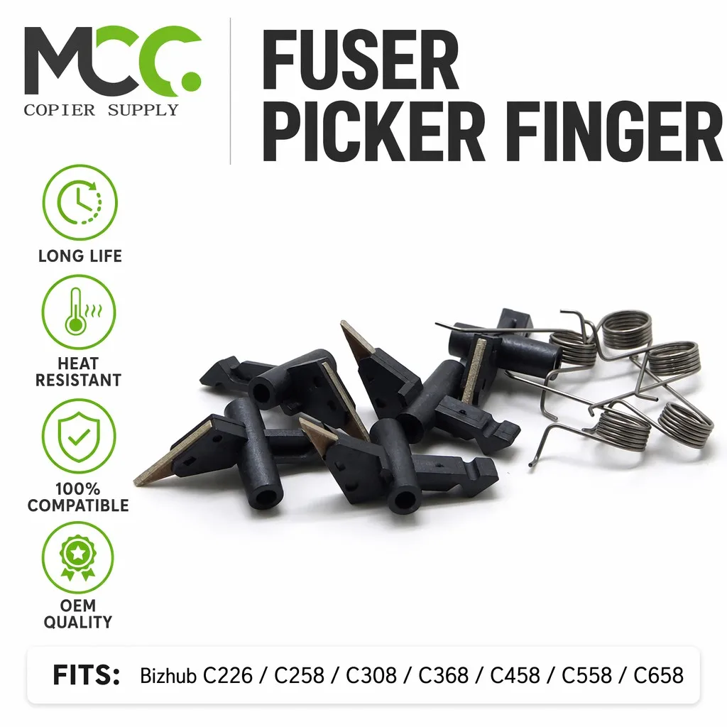 Fuser Separation Pawl Picker Finger for Konica Minolta Bizhub C226 C258 C308 C368 C458 C558 C658 Fuser Film Picker