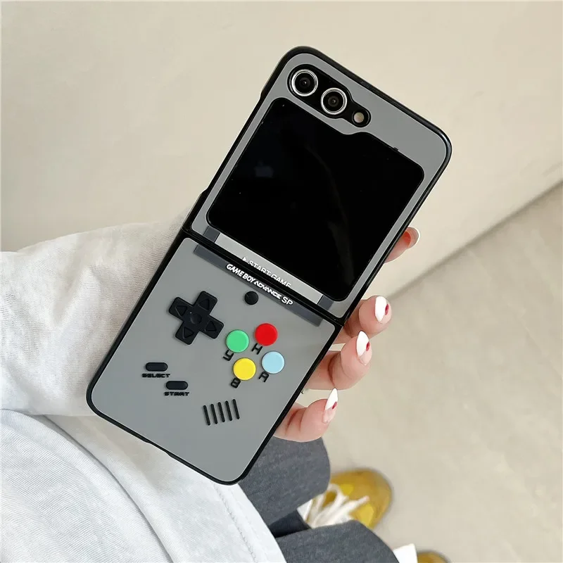 3D Cool Game Machine Protection Phone Cases For Sansung Galaxy Z Fold 6 5 4 3 Back Cover For Galaxy Z Flip 6 5 4 shockproof Case