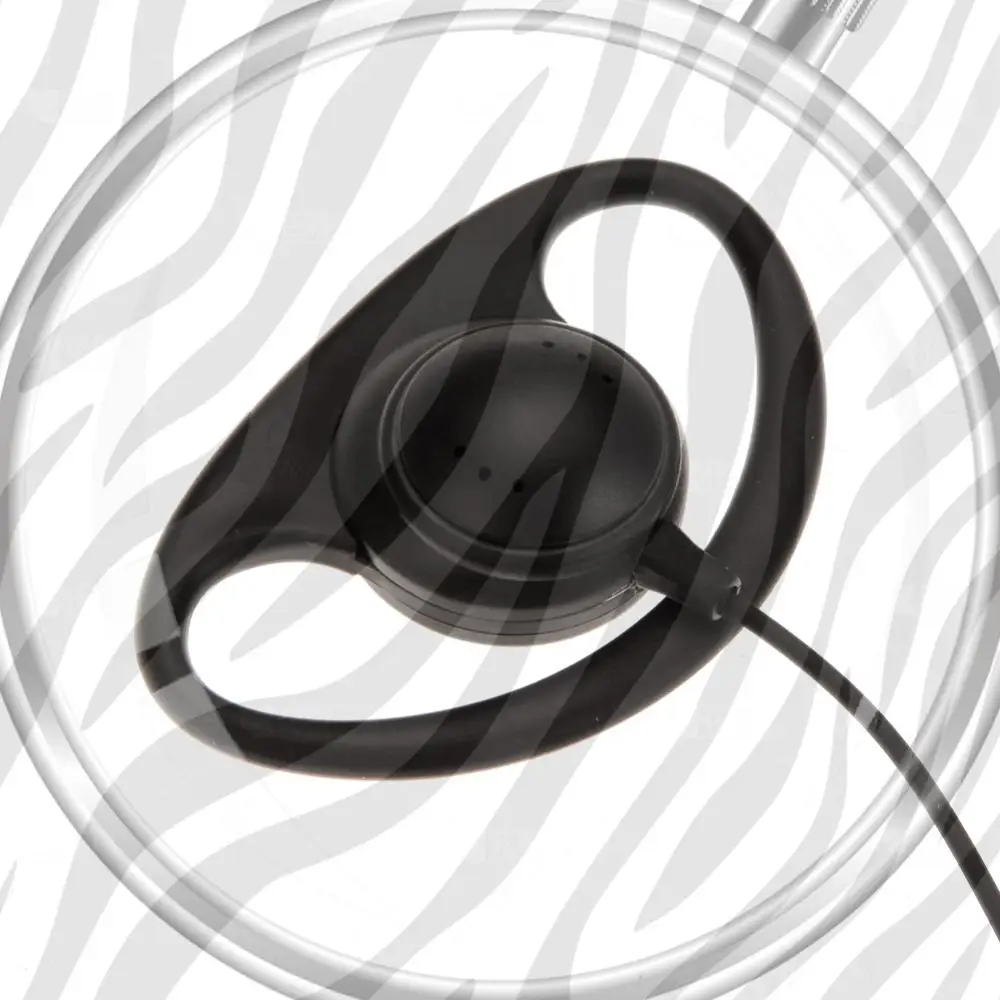 

2-pin Walkie Talkie Earpiece Headset with Microphone D Shape Earphone Walkie Talkie Headset for Motorola GP88 CT150 P040 Radio