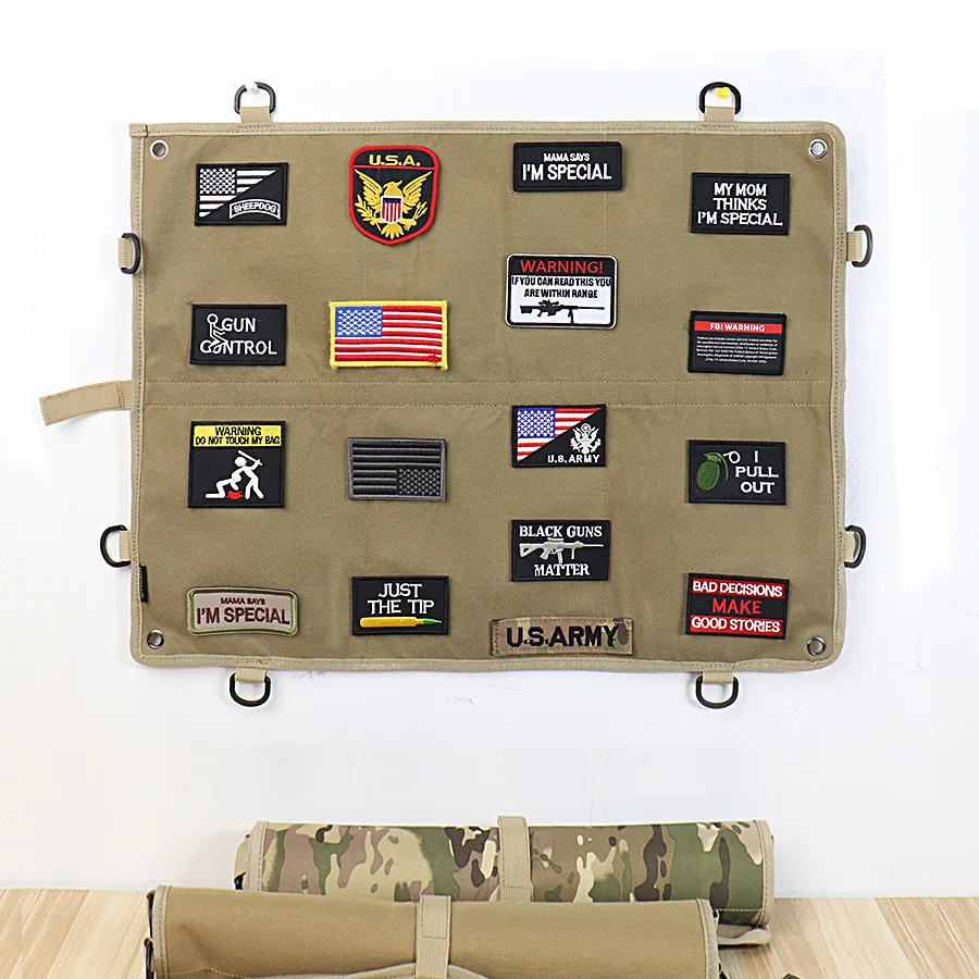 Patches Storage Display Board Collection Armband Organizer Cloth Badge Poster Background DIY Wall Decoration