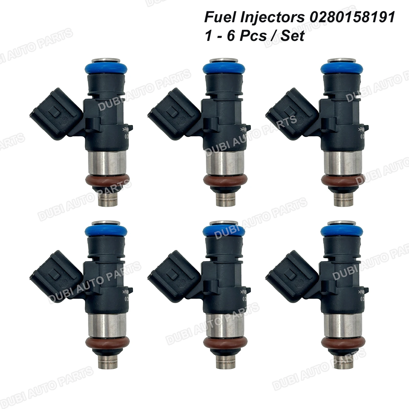 

Fuel Injectors For FORD USA EDGE U387 3.5 2006- EXPLORER 3.5L F-150 Crew/Standard Cab Pickup 3.7 2010- BR3Z-9F593-B 0280158191
