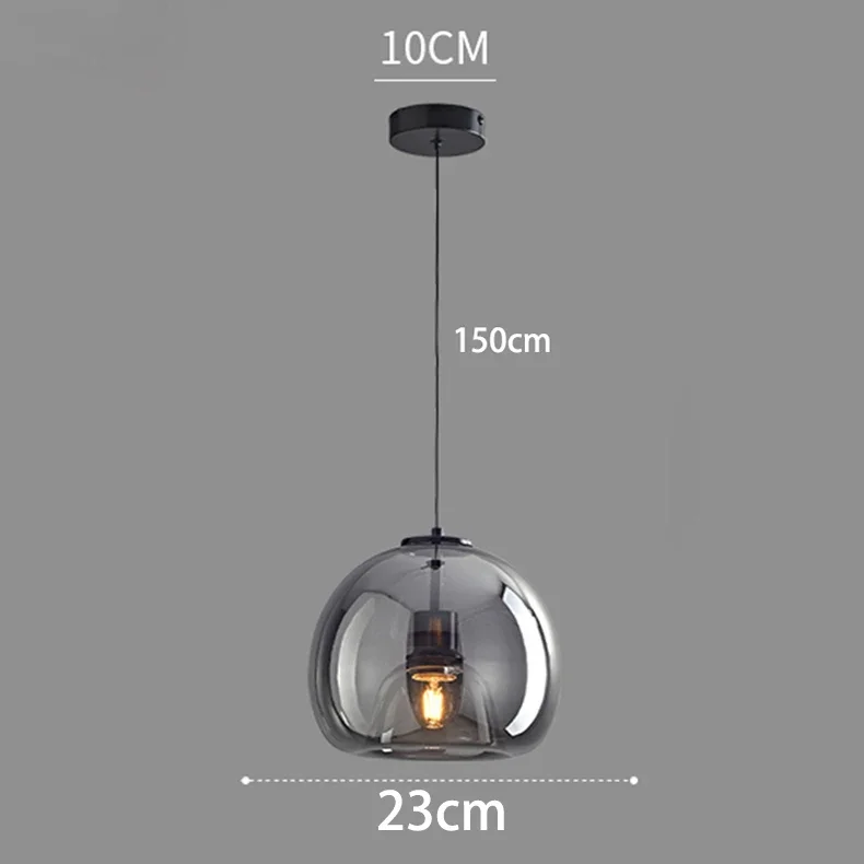 Moderne Home Decor Verlichting Glazen Hanglamp Lampen voor Woonkamer Kroonluchters voor Eetkamer Hanglamp Binnenverlichting - afbeelding 1