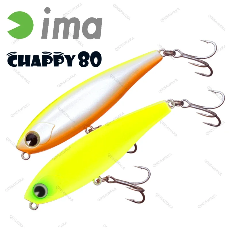 

Made In Japan IMA CHAPPY 80 80mm 12g Easy Dog Walk Sea Bass Topwater Saltwater Light Trout Lure Fishing Torrent Fast River Mount