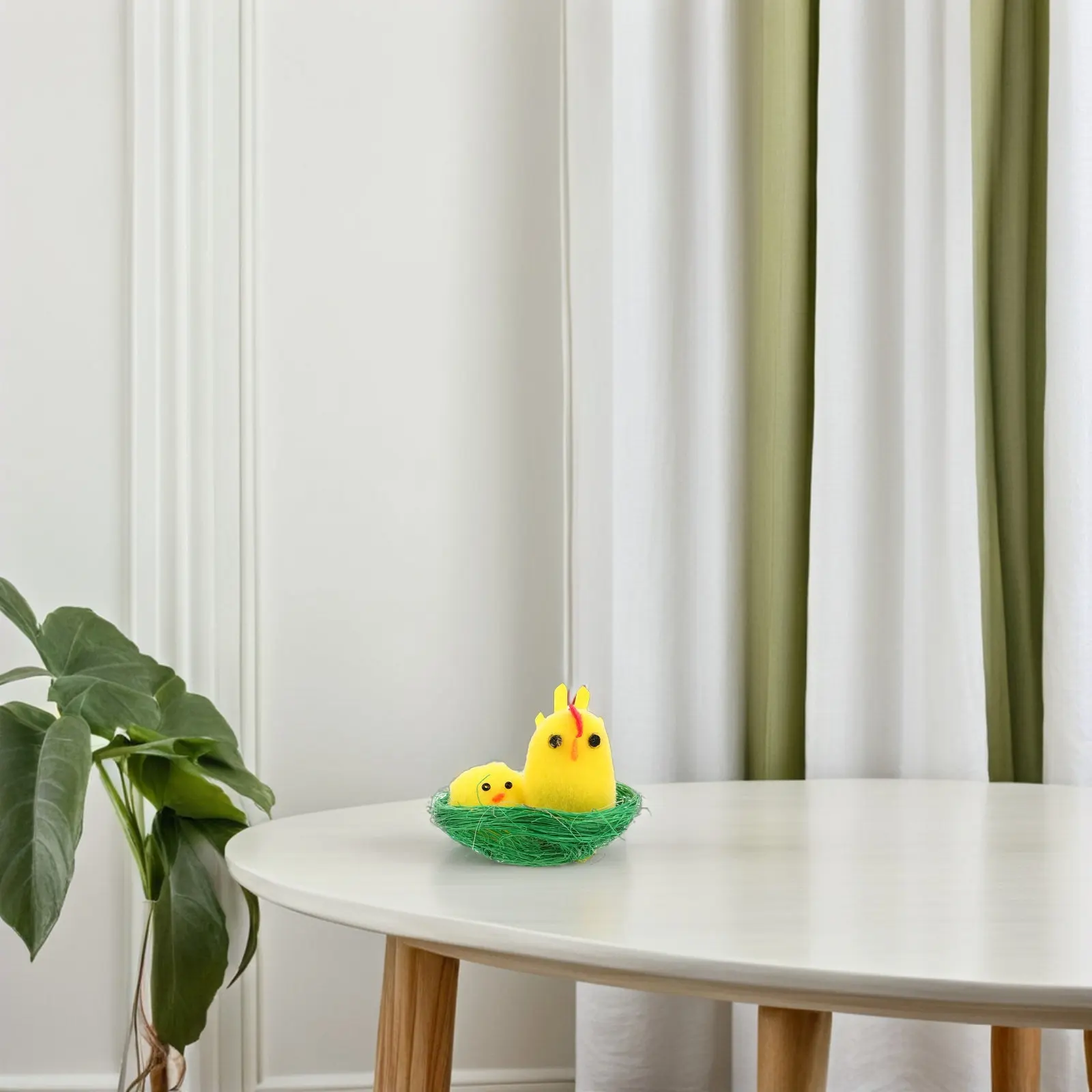 

Набор из 12 реалистичных миниатюрных фигурок цыплят (мать и детеныш) для декора, мягкие на ощупь, для пасхальных вечеринок, детской комнаты, гостиной