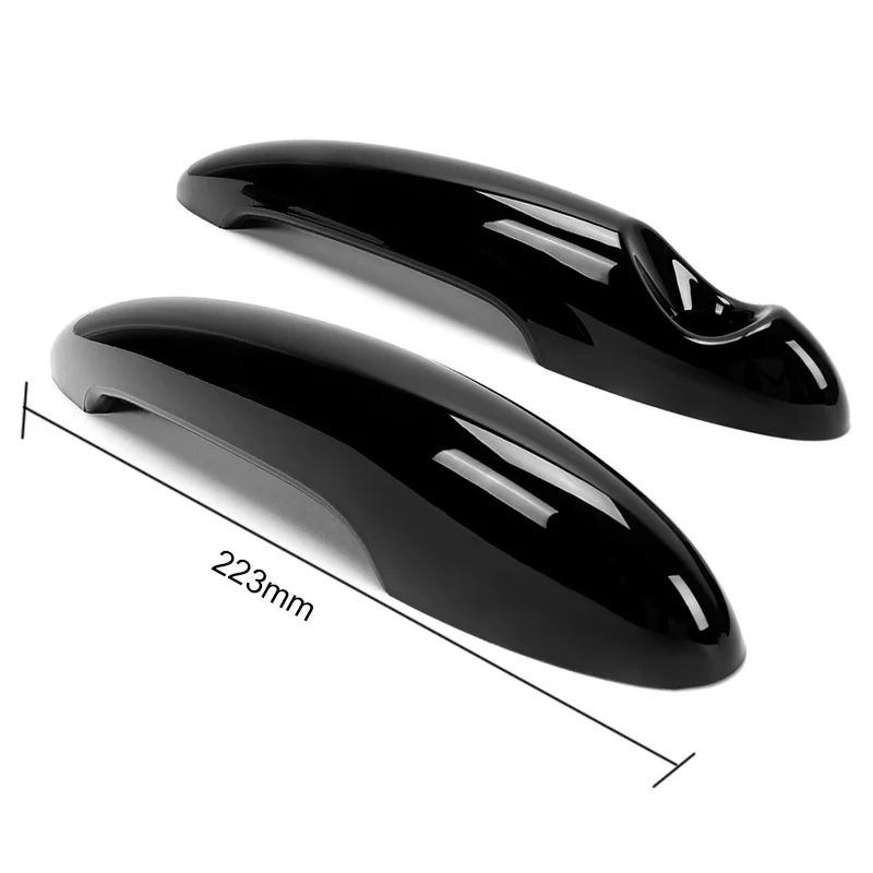 2Pcs/Set Car Door Handle Cover Stickers Fit For MINI Cooper R50 R52 R53 R55 R56 2001-2013 Car Accessories Door Handle Trim Cover