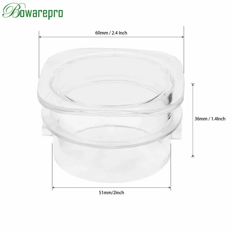 bowarepro Center Filler Cap Blender Replacement Part For Oster Blender Jar Lid Square Clover Round 1pcs