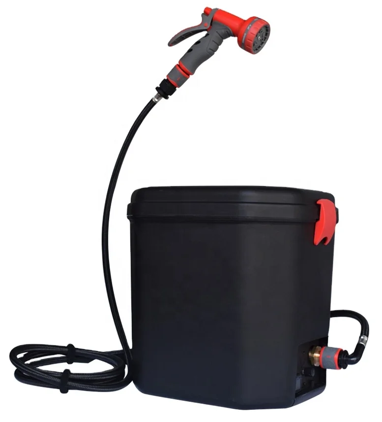 

Portable Multifunction Outdoor Electric Shower Kit For Camping Hiking And Travel Car Washer Included ABS Material Price