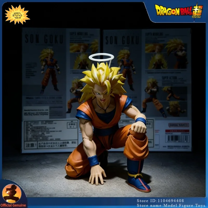 

Новая фигурка Dragon Ball Z SHF Super Saiyan Сон Гоку, коллекционная модель из ПВХ, аниме-фигурка для фанатов, подарок для поклонников.