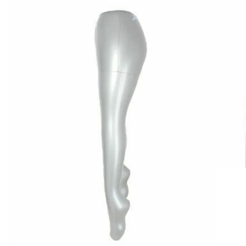 

Portable Practical Legs Model Silver Underwear Dummy Flexible Inflatable Mannequin PVC Plastic Pants Replacement