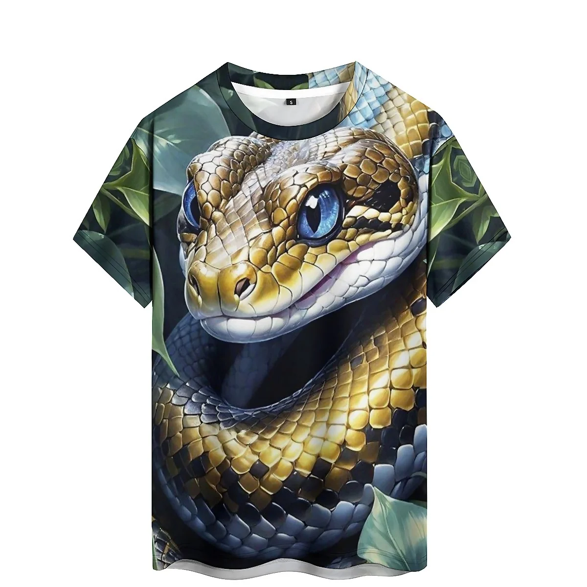 

2025 Summer Men's Funny Punk Ethnic Style 3D Printed Short Sleeved T-shirt Vacation Travel Luxury Carnival Event Business Leisur