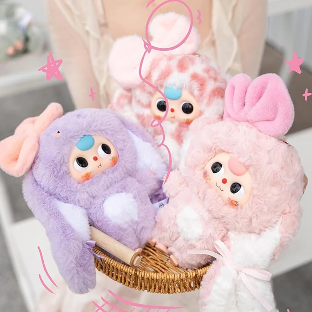 صندوق أعمى مفاجئ من سلسلة أرنب صغير من Baby Three، زخارف معلقة مريحة مصنوعة يدويًا لهدايا عيد الحب #2