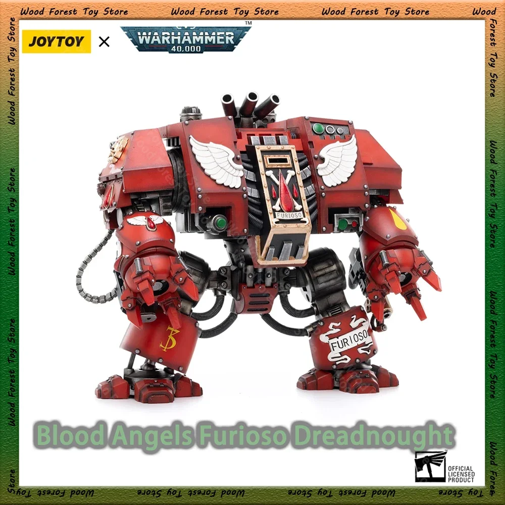 [PRE ORDER] JOYTOY Warhammer 40k 1/18 Action Figures Blood Angels Furioso Dreadnought Brother Samel Figurine Model Toy Gift