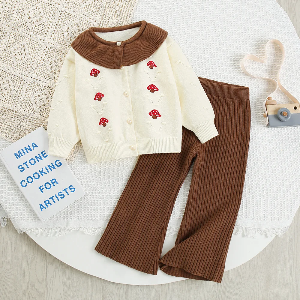 Printemps enfants filles pull  - Ribbed Knit Sweater avis et prix