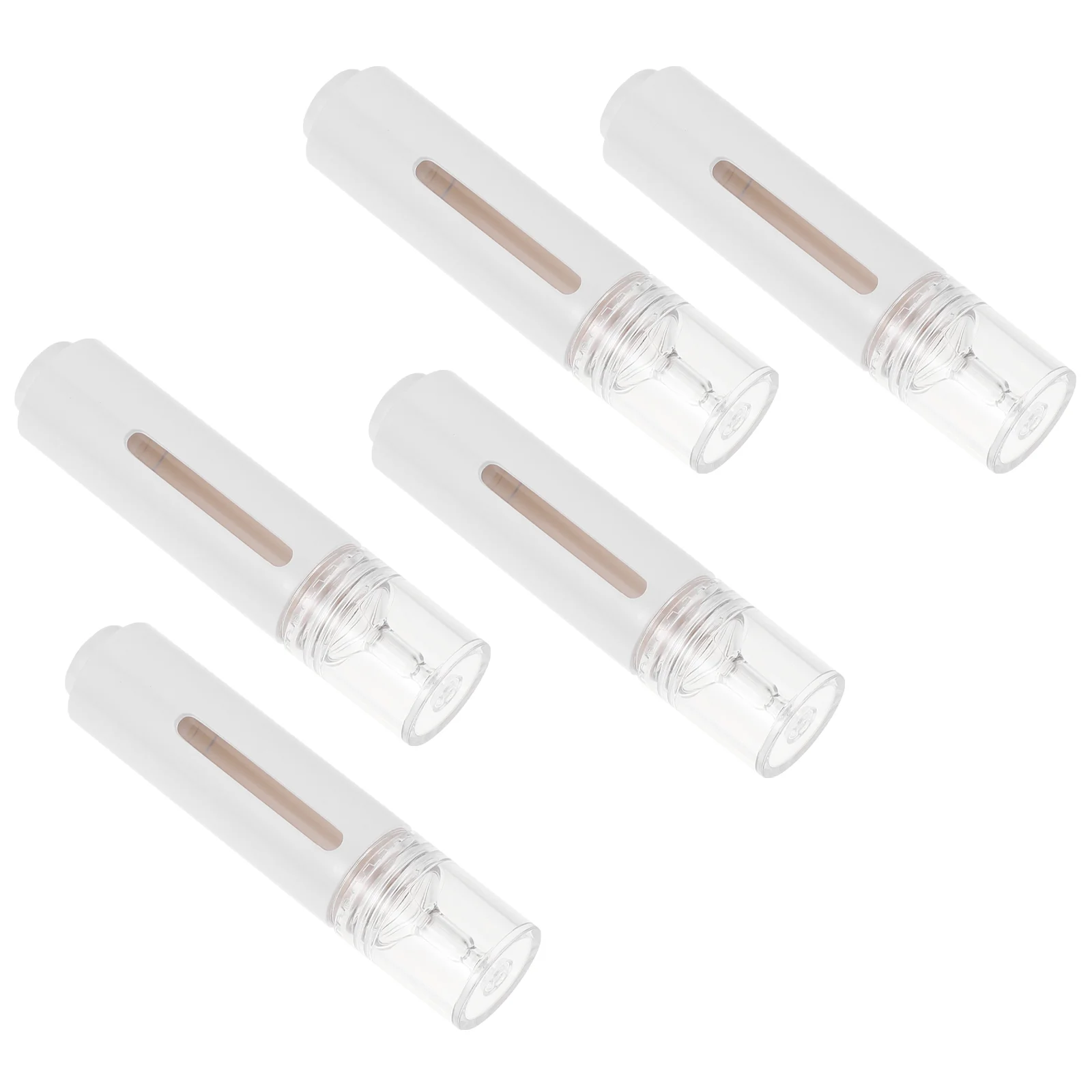 5 PCS Needle Essence Liquid Bottle Perfume Practical Dropper Travel Bottles Essential Oil Simple Sub Empty Refillable