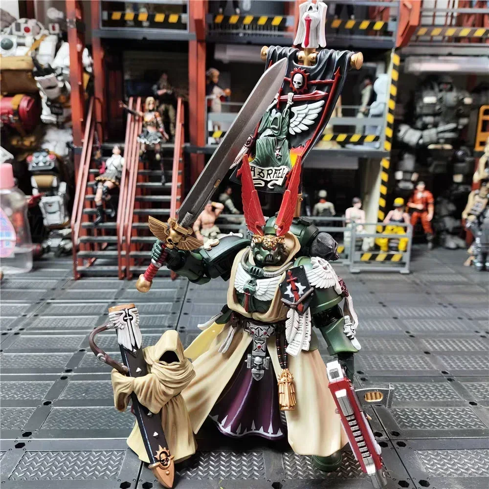 【MT】JOYTOY 1/18 عمل الشكل Warhammer 40K Dark Angels Master Azrael أنيمي اللعب هدية الكريسماس