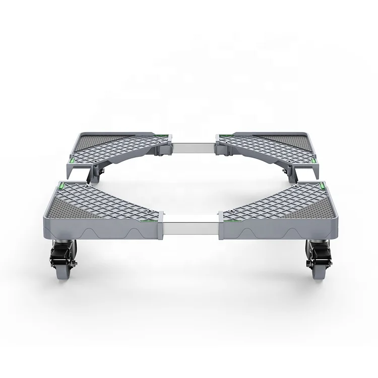 

High Quality Portable Washing Machine Stand Base Pedestal Moving Stand With 4 Wheels