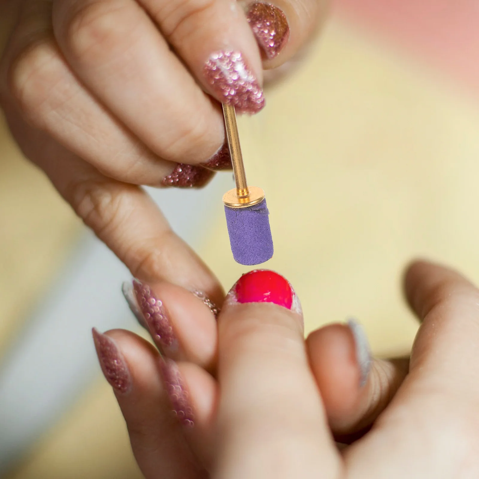 

3 Boxes Nail Drill Sanding Bands Durable High Hardness Manicure Sanding Bands for Nail Buffing and Shaping Manicure Band