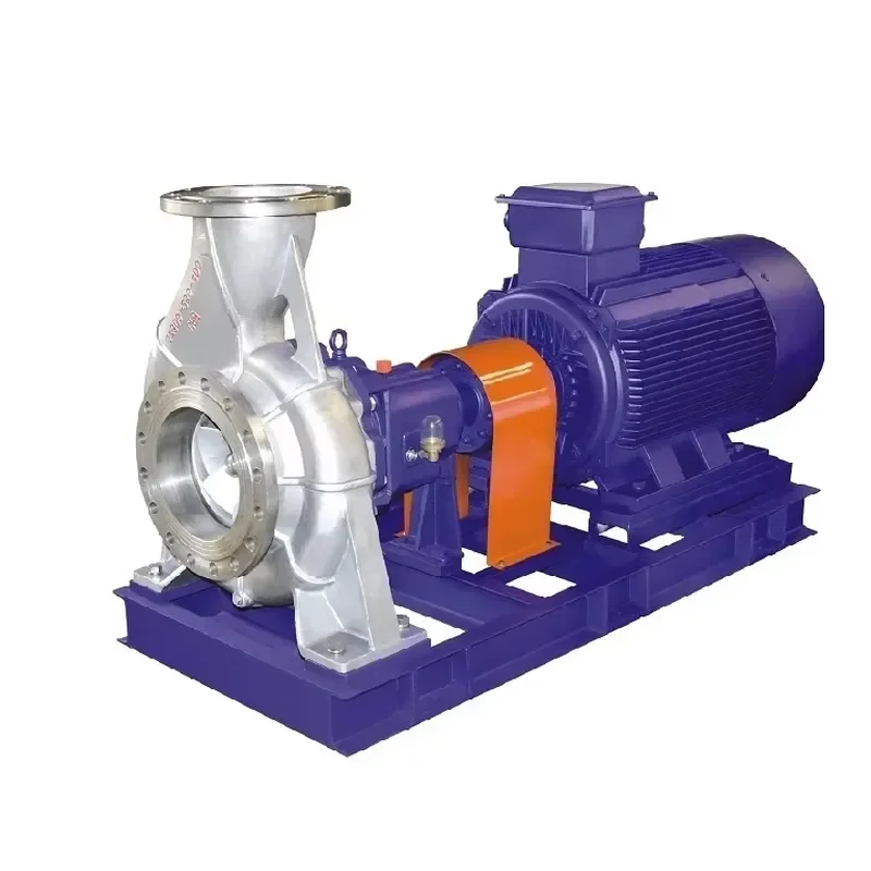 Heavy Duty Industrial Centrifugal Pump High Pressure Water Transfer Stainless Steel Impeller for Chemical Processing Plant