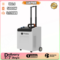 LANPWR UBird Portable Power Station 5.12K Wh Lifepo4 Battery 5000W Solar Generator Home Backup Outdoor Camping Mobile Power