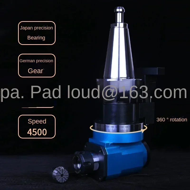 Machining Center BT40-90 Degree Angle Head Side Milling Shank BT50-AGER25 32 40 Right Angle Milling Head