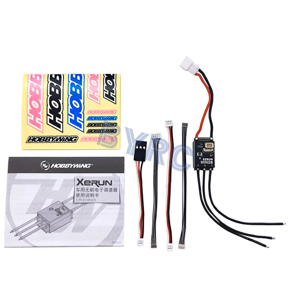Hobbywing EZRUN Mini28 Combo (Mini28 ESC + 1626 SD Motor) For 1/28