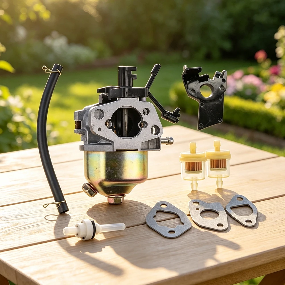 Carburetor Kit for Small Engines For 163CC 5.5HP and 196CC 6.5HP with Robust Build and Straightforward Mounting