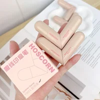 Lazy Integrated Eyeliner Stamp Dual-Head Rotatable Precise Outline Seal Lasting Waterproof Fast Drying Liquid Eye Liner Pen 6