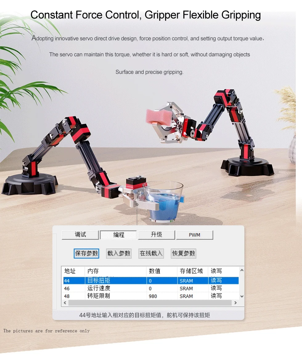 Feetech HLS3955M bras de Robot à Double arbre Servo 12V 55Kg retour en temps réel vente en gros nouveau produit contrôle de Force constante métal