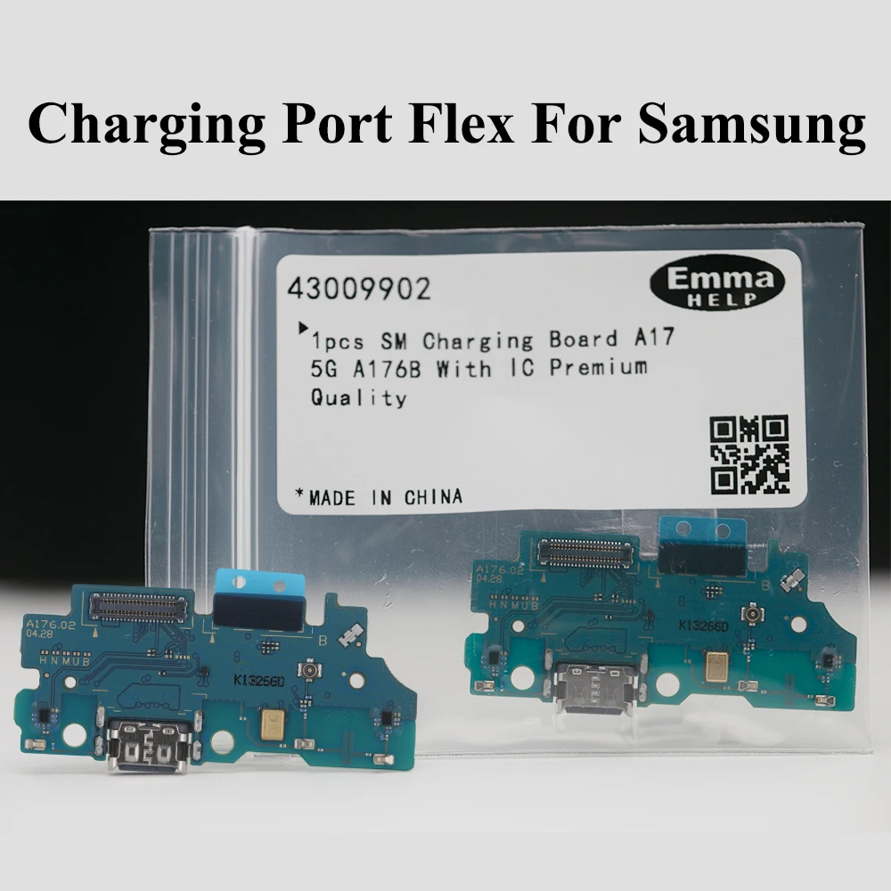 Premium for Samsung A15 A14 A16 A166P A166B A17 A05 A06 A07 A34 Dock Connector Micro USB Charger Charging Port Flex Cable Board