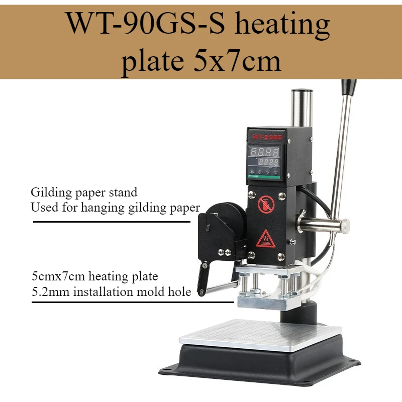 

Маленький настольный ручной логотип, машина для горячего тиснения, древесная торговая марка, тиснение бренда, машина для отступов, искусственная кожа, горячая отступа