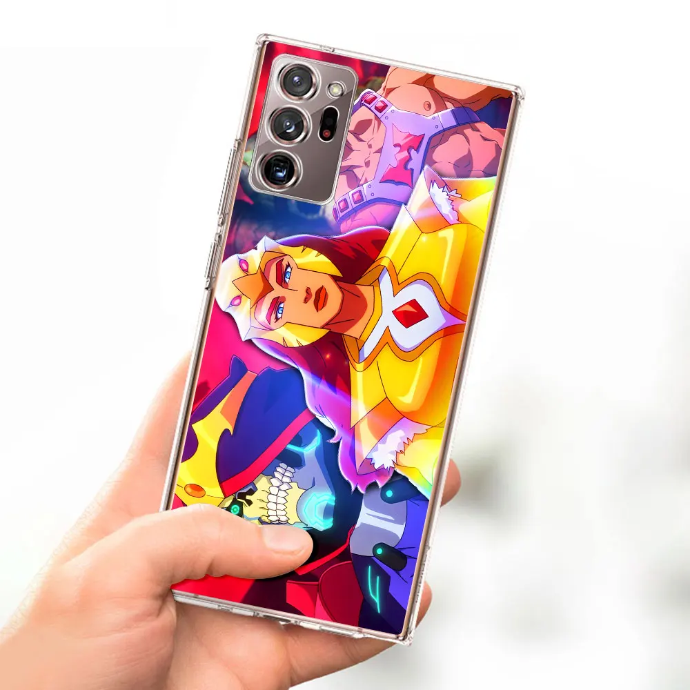Anime Masters of the Universe Revolution Shell for Samsung Galaxy Note 20 Ultra 5G 10 Plus 8 9 10 Lite TPU Phone Case Soft Cover image 3