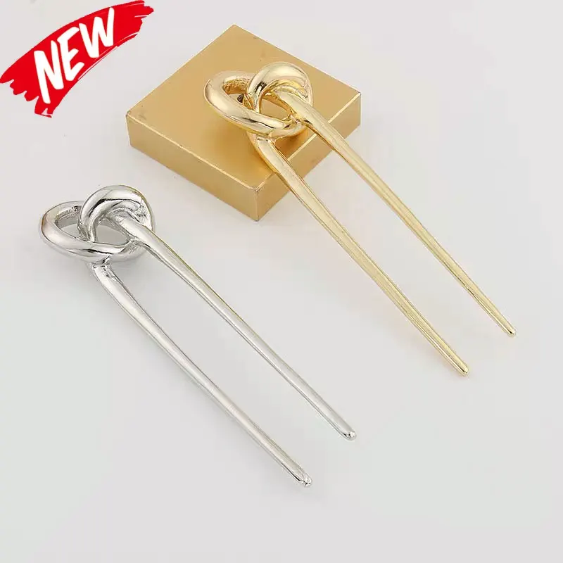 

French Hairpin Fashion Minimalist Hair Stick Bun for Women Elegant Retro Hair Sticks Hair Fork Hair Accessories