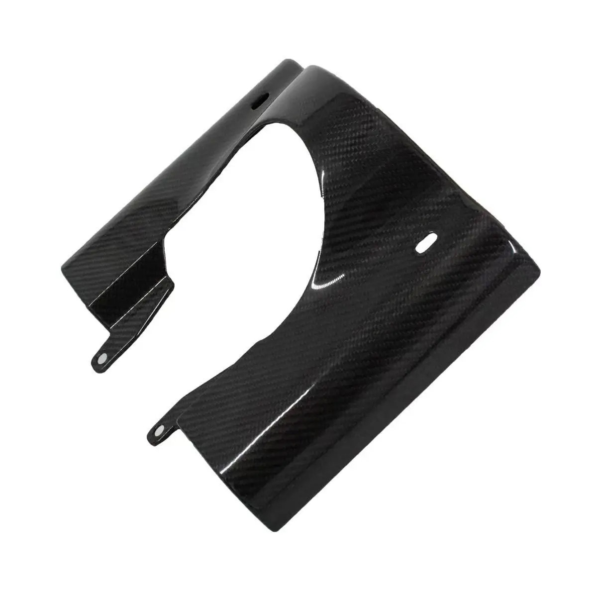 Modificato per la copertura del parabrezza della carenatura del faro dello schermo in plastica ABS rotondo del motociclo CFMOTO CLC450