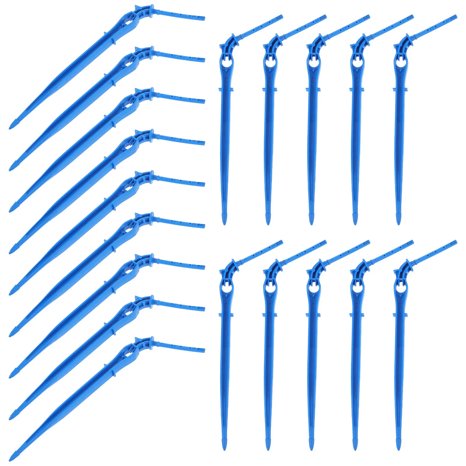 

100pcs Drip Irrigation Accessories Bending Arrow Capillary Tubes PE Material Water Saving Micro for Potted