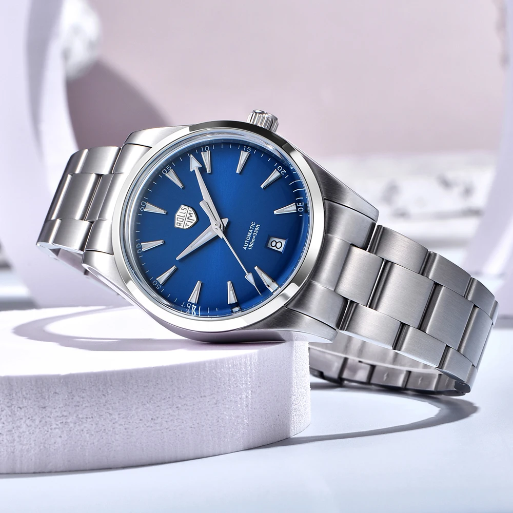 2025 Nuovo Rollstimi Texture quadrante orologio meccanico automatico di lusso per uomo NH35A movimento AR cristallo di zaffiro BGW9 orologio luminoso