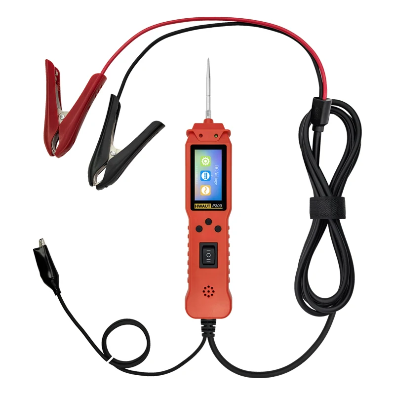 Tester di circuito automobilistico Oscilloscopio batteria a diodi di resistenza di tensione CC multifunzione e test PWM per camion auto P100 Pro P200