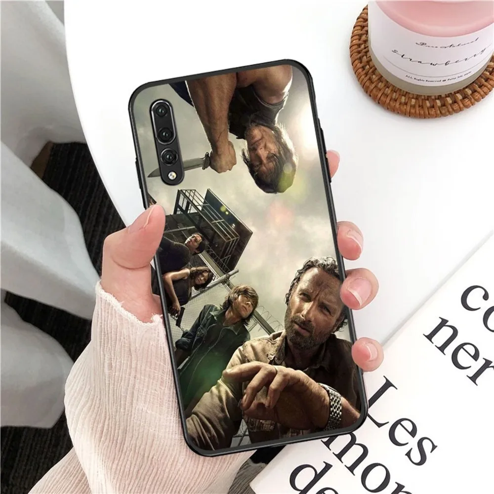 Walking Dead Phone Case For Huawei P 8 9 10 20 30 40 50 Pro Lite Psmart Honor 10 lite 70 Mate 20lite