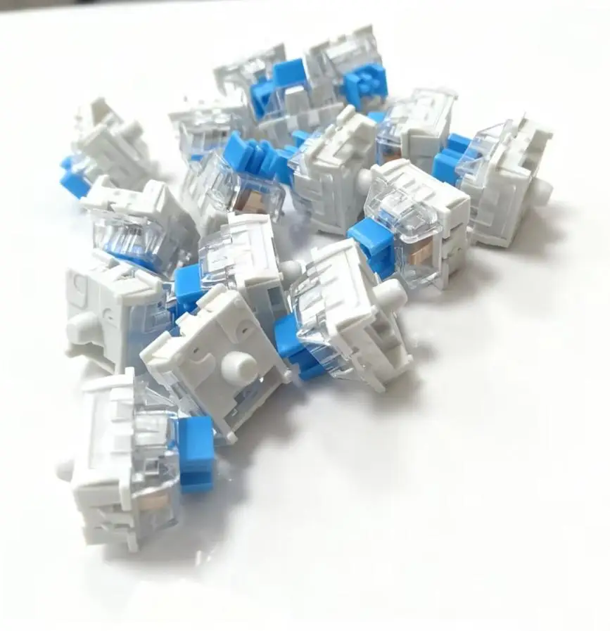 100 Stück mechanische Tastatur-Schalter, Mini-Fidget-Spielzeug, mechanischer Tastenschalter, Tastatur-Klicker, Tasten-Ersatz – Detail 11