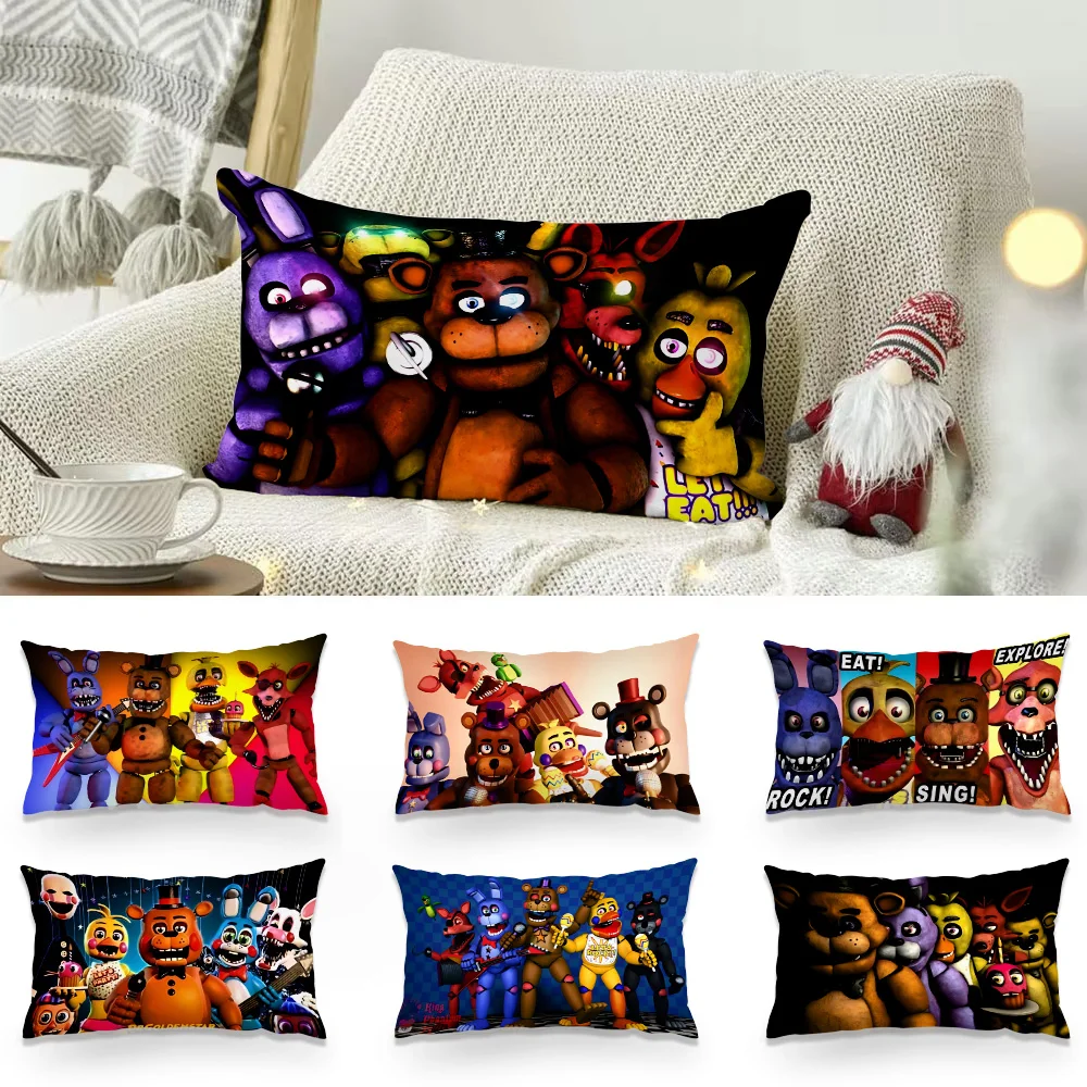 

Horror Pillowcase Fnaf Square Cushion Cover Luxury Pillow Cover Soft Pillow Case Sofa Car Bed Room Decor Dakimakura Wedding Gift