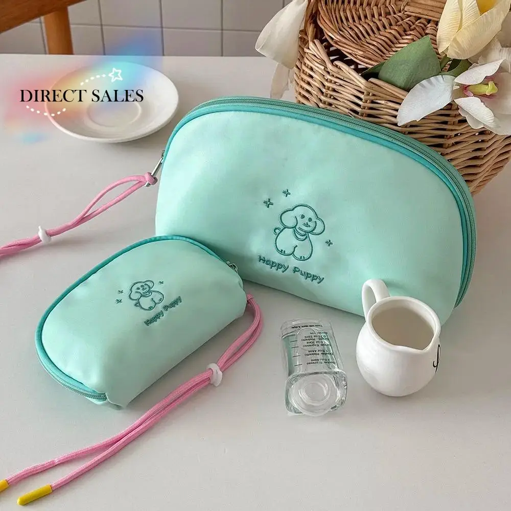 

Cartoon Dog Cute Puppy Cosmetic Bag Large Capacity Korean Style Travel Wash Bag Small Item Bag Handbag Lipstick Storage Bag